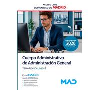 CUERPO ADMINISTRATIVO ADMINISTRACION GENERAL ACCESO LIBRE TE