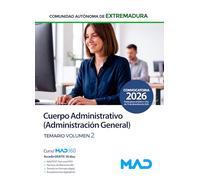 CUERPO ADMINISTRATIVO ESPECIALIDAD ADMINISTRACION GENERAL TE