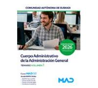 cuerpo administrativo. temario volumen 1 comunidad autónoma del país v
