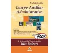 Cuerpo Auxiliar Administrativo De La Comunidad Autonoma De Les Il Les