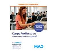 Cuerpo Auxiliar (c2-01). Generalitat Valenciana. Temario Parte Es Peci
