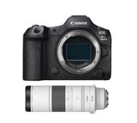 Cuerpo Canon EOS R5 II + objetivo Canon RF 200-800 mm f/6,3-9 IS USM nuevo