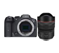 Cuerpo Canon EOS R7 + objetivo Canon RF 10-20 mm f/4 L IS STM nuevo