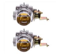 Cuerpo de aceleración electrónico, para Cherokee, para Wrangler 4.0L 1991-2003 N25R 2 Juego Cuerpo de aceleración de 62 mm 1724 Casquillo de válvula de Mariposa