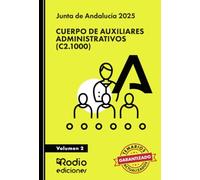 Cuerpo De Auxiliares Administrativos (c2.1000). Junta De Andalucí A 20