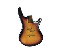 Cuerpo De Bajo Eléctrico De 4 Cuerdas, Arce De Caoba, Tipos De Bajo Colorido Y Semiacabado Cuerpo de guitarra sin terminar (Color : 04)