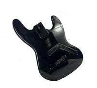 Cuerpo De Bajo Eléctrico Semiacabado Guitarra De 4 Cuerdas Recubrimiento Acne Sin Defectos Cuerpo De Arce Panel De Bajo Negro