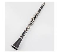 Cuerpo De Baquelita Negra Clarinete En Tono Bb Kit De Clarinete De 17 Teclas Con Caja De Almacenamiento Y Accesorios
