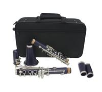 Cuerpo De Baquelita, Teclas De Aleación De Cobre Y Níquel Niqueladas, Clarinete De 17 Teclas En Tono Bb Con Accesorios Clarinete Para Principiantes