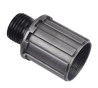 Cuerpo de buje de acero de repuesto para bicicleta de montaña 811 Speed incluye arandela para QUANDO/NovaTec/Fastace (8-10s cuentas sueltas negras)