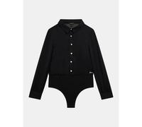 Cuerpo de camisa de manga larga para niña Guess Chiffon 16 años