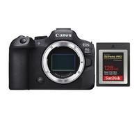 Cuerpo de Canon R6 II + tarjeta SanDisk Extreme Pro CF CFexpress tipo B de 128 GB nuevo