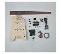 Cuerpo De Caoba De Bajo Eléctrico Sin Cabeza Semiacabado De 41 Pulgadas Con Todo El Hardware Kit de bricolaje de guitarra eléctrica