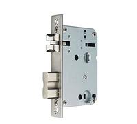 Cuerpo de cerradura de embutir de acero inoxidable con manija de elevación for mayor seguridad de la puerta: ideal for uso en interiores y exteriores.(22x170mm)