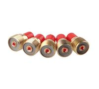 Cuerpo de collet de gas para bandeja de soldadura TIG WP-9/20/25, con larga vida útil (1 unidad) (5 piezas)