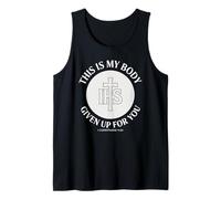 Cuerpo de Cristo Eucaristía Devoción Católica Camiseta sin Mangas