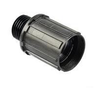 Cuerpo de cubo de acero para bicicleta MTB de 8 a 11 velocidades, componente de rueda libre para bicicleta de montaña con arandela compatible con QUANDO para NovaTec Fastace (rodamiento negro 8-11s)