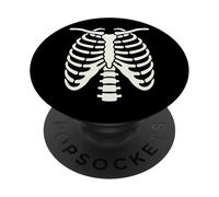 Cuerpo De Esqueleto Disfraz De Halloween Huesos Técnico De R PopSockets PopGrip Adhesivo