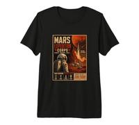 Cuerpo de expedición a Marte Camiseta Premium