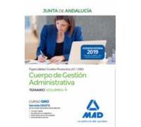 Cuerpo De Gestión Administrativa [Especialidad Gestión Financiera (A2 1200)] De La Junta De Andalucía. Temario Volumen 4