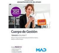 CUERPO GESTION ADMINISTRACION CIVIL ACCESO LIBRE TEMARIO 1
