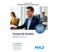 Cuerpo de Gestión de la Administración Civil del Estado (Acceso Libre). Temario volumen 3