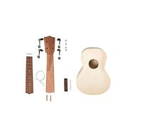 cuerpo de guitarra 21 '' Ukulele Sin Terminar Bricolaje Kit Maple Contrachapado Cuerpo Guitarra Trabajo Hecho A Mano Soporte Pintura DIY Guitarra