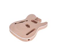 cuerpo de guitarra Cuerpo De Guitarra Eléctrica Sin Terminar Barril De Cuerpo De Guitarra En Blanco Bricolaje Accesorios De Piezas De Guitarra De Caoba DIY Guitarra