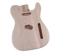 Cuerpo de guitarra de bricolaje Cuerpo De Guitarra Eléctrica De Madera De Fresno Accesorio De Bricolaje De Madera Pesada Barril De Guitarra De 5,6 Cm Para Kit De Guitarra Eléctrica
