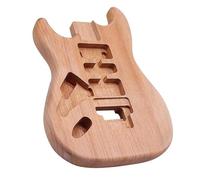 Cuerpo de guitarra de bricolaje Guitarra Eléctrica Para Zurdos Cuerpo De Madera De Okoume Color Natural Ancho De Bolsillo De 5,7 Cm