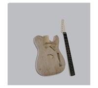 Cuerpo de guitarra de bricolaje KIT DE CONSTRUCCIÓN DE GUITARRA ELÉCTRICA DIY CON TODOS LOS ACCESORIOS CON CUERPO DE FRESNO