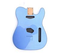 Cuerpo De Guitarra De Madera De Aliso De Alto Brillo, Cuerpo De Guitarra Eléctrica De Metal Azul Oscuro, Acabado Para Kits De Guitarra TL, Piezas De Construcción