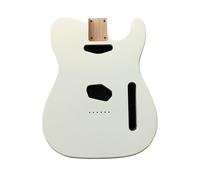 Cuerpo De Guitarra DIY, Cuerpo De Aliso Blanco, Laca De Nitrocelulosa Mate