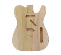 Cuerpo De Guitarra Eléctrica De Color Madera, Cuerpo De Guitarra Eléctrica Mate De Álamo, Montaje De Modificación DIY, Accesorios De Instrumentos