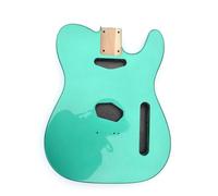 Cuerpo De Guitarra Eléctrica De Madera De Aliso, Color Verde De Metal, Acabado De Alto Brillo para Kits De Guitarra TL, Piezas De Construcción