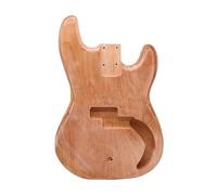 Cuerpo De Guitarra Eléctrica Okoume, Cuerpo De Guitarra Eléctrica De Color Madera, Accesorios De Modificación De Cuerpo De Bajo Eléctrico DIY