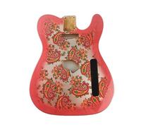 Cuerpo De Guitarra Eléctrica Rosa, 2 Hechizos, Madera De Aliso, Producto De Alta Gama