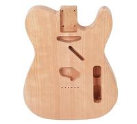 Cuerpo De Guitarra Eléctrica Sin Terminar, Piezas De Repuesto De Barril De Guitarra Eléctrica De Madera Barril De Guitarra En Blanco Profesional Para Accesorios De Piezas De Guitarra (GSB10)