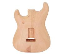 Cuerpo De Guitarra Eléctrica Sin Terminar, Piezas De Repuesto De Barril De Guitarra Eléctrica De Madera Barril De Guitarra En Blanco Profesional Para Accesorios De Piezas De Guitarra (GSB09)