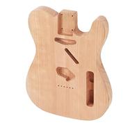 Cuerpo de Guitarra Eléctrica sin Terminar, Trabajo Profesional en Madera, Reemplazo de Cuerpo de Guitarra Eléctrica sin Terminar para Músicos (GSB10)
