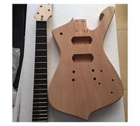 cuerpo de guitarra Guitarra Eléctrica 7 Cuerdas Cuerpo De Caoba Cuello De Arce Con Cuello Redondo Freboard 22 FRET Para IBZ Cuerpo De Guitarra DIY Guitarra