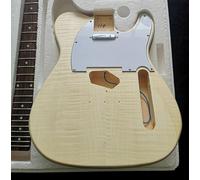 cuerpo de guitarra Guitarra Eléctrica Acústica, Kit DIY, Cuerpo De Tilo, Diapasón De Palisandro, Guitarra De Cuello De Arce Para TL DIY Guitarra (Color : 06)