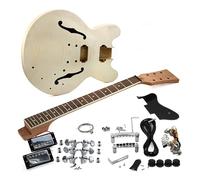 cuerpo de guitarra Kit De Combinación DIY De Guitarra Eléctrica Jazz Introducción Para Principiantes Al Montaje De Un Conjunto Completo De Accesorios De Producción