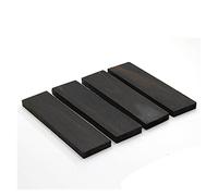 cuerpo de guitarra sin terminar AAA- B Material De Ébano De Grado Para Guitarra Puente Africano Blackwood Guitar Accesorios Materias Primas 20 *4.5-5*1.2-1.3cm Kits de guitarra DIY ( Color : 1PCS A EB