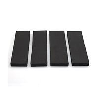 cuerpo de guitarra sin terminar AAA- B Material De Ébano De Grado Para Guitarra Puente Africano Blackwood Guitar Accesorios Materias Primas 20 *4.5-5*1.2-1.3cm Kits de guitarra DIY ( Color : 1PCS 3A E