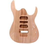 Cuerpo De Guitarra Sin Terminar Cuerpo De Guitarra Eléctrica De Madera De Okoume, Barril Para Hacer Uno Mismo