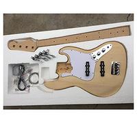 cuerpo de guitarra sin terminar DIY 4 Cuerda JB Kit De Guitarra De Bajo Con Cuerpo De Graves Y Cuello De Arce Y Diapasón Kits de guitarra DIY