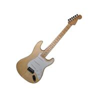 Cuerpo De Guitarra Sin Terminar Kit De Guitarra Eléctrica DIY De 39 Pulgadas Con Cuerpo De Tilo Y Mástil De Arce Diapasón 21 Trastes Preamplificador Y Cableado(Style 2)
