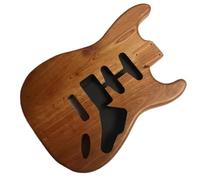 Cuerpo De Guitarra Sin Terminar Para Guitarra Eléctrica ST Pastillas SSH Cuerpo De Fresno De Pantano Horneado Sin Oxígeno