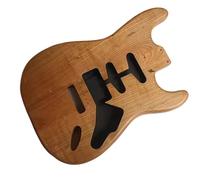 Cuerpo De Guitarra Sin Terminar Pastillas SSH De Fresno De Pantano Horneadas Sin Oxígeno Para Guitarra Eléctrica ST